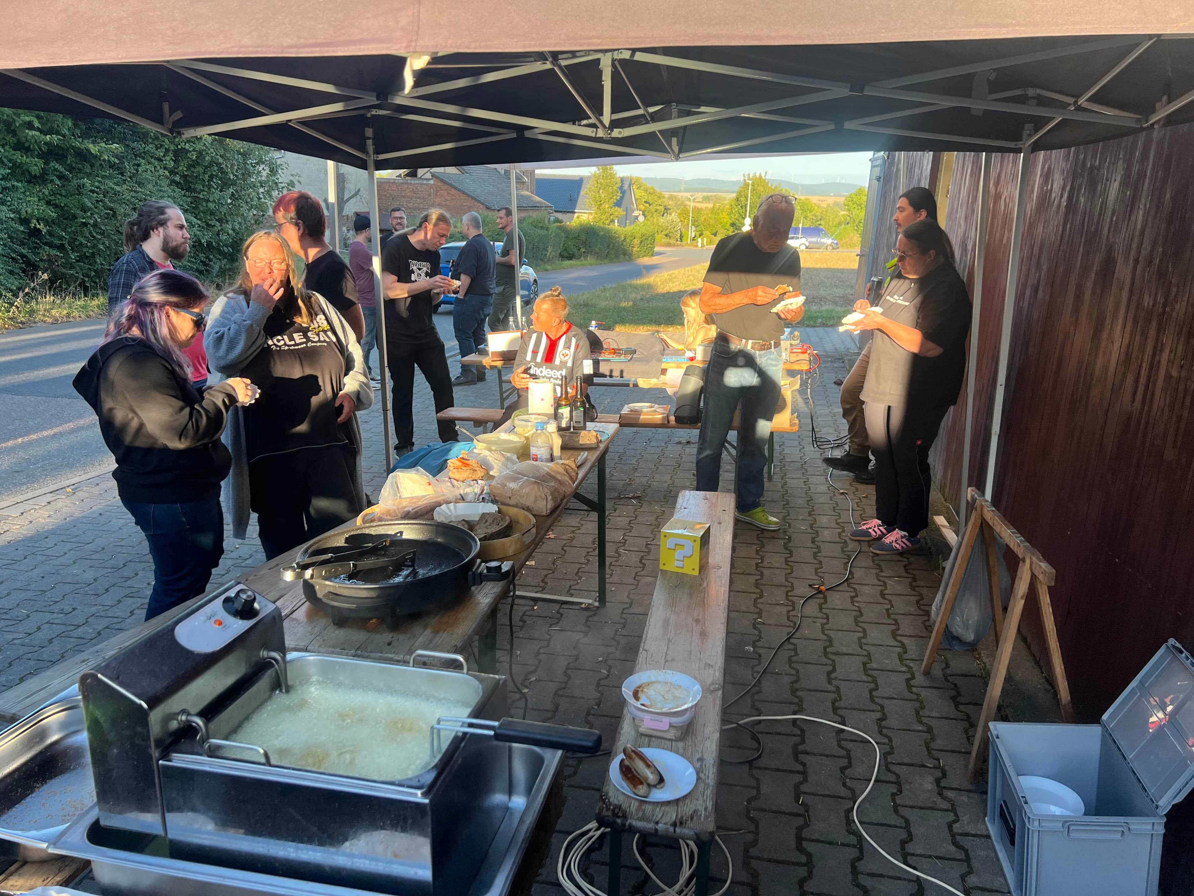 Clubtreffen beim DCC — gemütliches Beisammensein